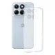 Techsuit - Clear Silicone tok - Motorola Edge 70 Fusion - Átlátszó