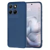 Techsuit - SoftFlex szilikon tok - Motorola Edge 70 Fusion - Sötétkék