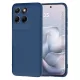 Techsuit - SoftFlex szilikon tok - Motorola Edge 70 Fusion - Sötétkék