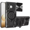 Techsuit - CamGuard Pro ütésálló tok - Honor 600 Lite - Fekete