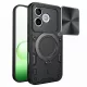 Techsuit - CamGuard Pro tok ütésálló tok - Honor 600 Lite - Fekete