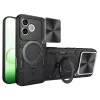 Techsuit - CamGuard Pro tok ütésálló tok - Honor 600 Lite - Fekete