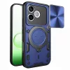 Techsuit - CamGuard Pro tok ütésálló tok - Honor 600 Lite - Kék