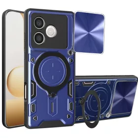   Techsuit - CamGuard Pro ütésálló tok - Honor 600 Lite - Kék