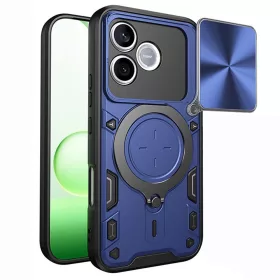   Techsuit - CamGuard Pro tok ütésálló tok - Honor 600 Lite - Kék