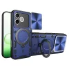 Techsuit - CamGuard Pro tok ütésálló tok - Honor 600 Lite - Kék
