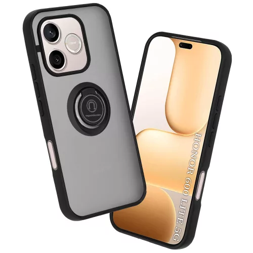 Techsuit - Glinth - Honor 600 Lite - Fekete