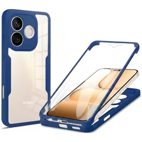   Techsuit - ColorVerse 360 tok kijelzővédővel - Honor 600 Lite - Kék
