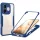 Techsuit - ColorVerse 360 tok kijelzővédővel - Honor 600 Lite - Kék