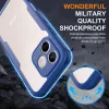 Techsuit - ColorVerse 360 tok kijelzővédővel - Honor 600 Lite - Kék