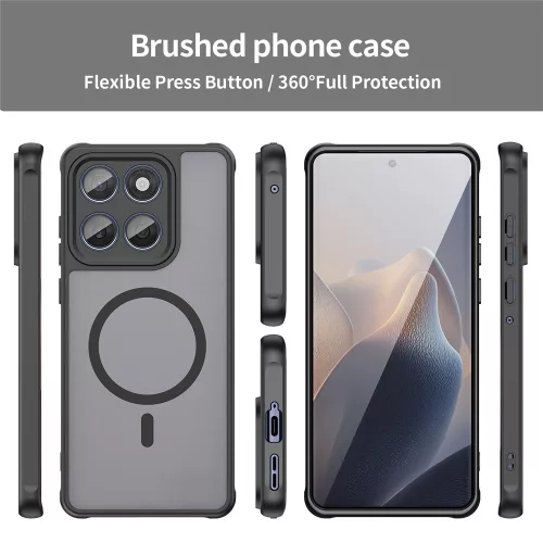 Techsuit - HaloFrost II MagSafe tok - Motorola Signature - Fekete