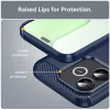 Techsuit - Carbon szilikon tok - Honor 600 Lite - Kék
