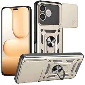   Techsuit - Camshield ütésálló tok - Honor 600 Lite - Arany