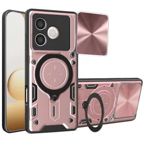   Techsuit - CamGuard Pro ütésálló tok - Honor 600 Lite - Rosegold