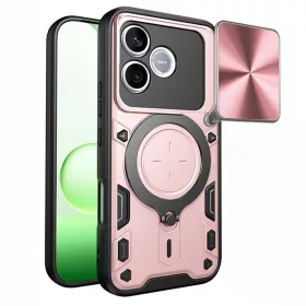   Techsuit - CamGuard Pro tok ütésálló tok - Honor 600 Lite - Rosegold