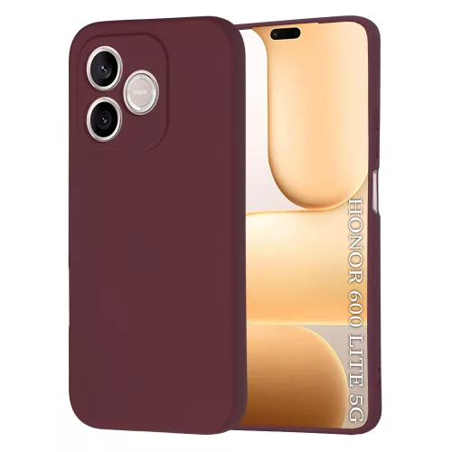 Techsuit - SoftFlex szilikon tok - Honor 600 Lite - Bordó