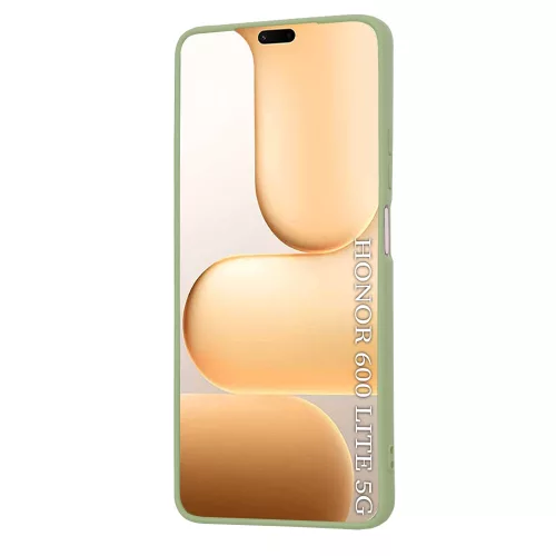 Techsuit - SoftFlex szilikon tok - Honor 600 Lite - Mentazöld