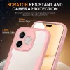 Techsuit - ColorVerse 360 tok kijelzővédővel - Honor 600 Lite - Rózsaszín
