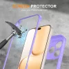 Techsuit - ColorVerse 360 tok kijelzővédővel - Honor 600 Lite - Lila