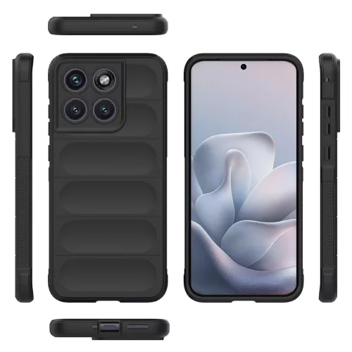 Techsuit - Magic Shield tok - Motorola Edge 70 Fusion - Fekete