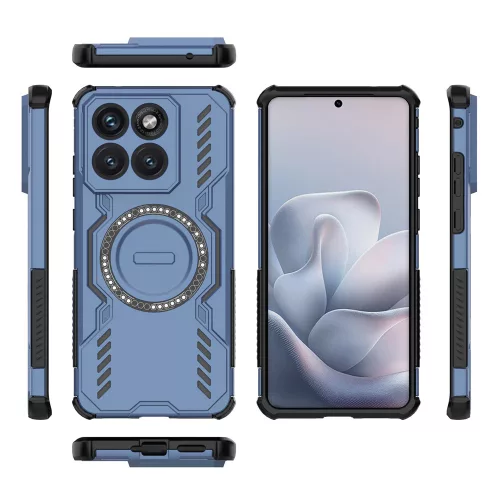 Techsuit - ArmorMag ütésálló tok - Motorola Edge 70 Fusion - Kék