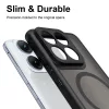 Techsuit - HaloFrost II MagSafe tok - Motorola Edge 70 Fusion - Fekete