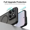 Techsuit - HaloFrost II MagSafe tok - Motorola Edge 70 Fusion - Fekete