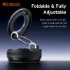 Mcdodo - Autós tartó vezeték nélküli töltéssel (CH-8610) - Műszerfalra, Biztos tartás, 360° Vacuum Suction Mágneses 15W - Black