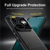 Techsuit - Carbon szilikon tok - Nothing Phone (4a) Pro - Fekete