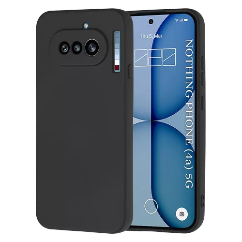 Techsuit - SoftFlex szilikon tok - Nothing Phone (4a) - Fekete