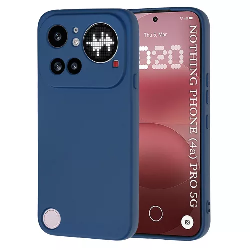 Techsuit - SoftFlex szilikon tok - Nothing Phone (4a) Pro - Sötétkék