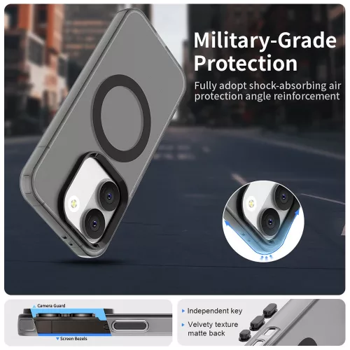 Techsuit - CandyCase MagSafe tok - Xiaomi Poco X8 Pro - Fekete