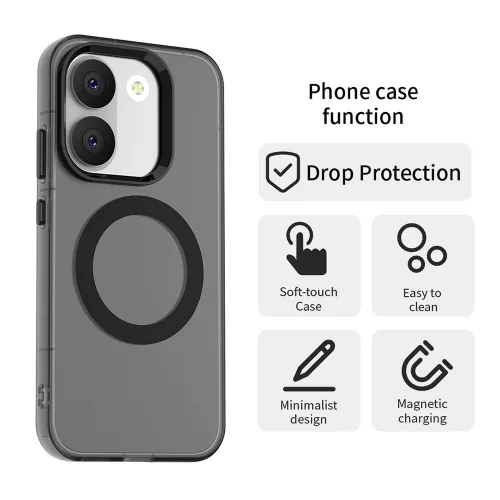 Techsuit - CandyCase MagSafe tok - Xiaomi Poco X8 Pro - Fekete
