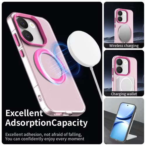 Techsuit - CandyCase MagSafe tok - Xiaomi Poco X8 Pro - Rózsaszín