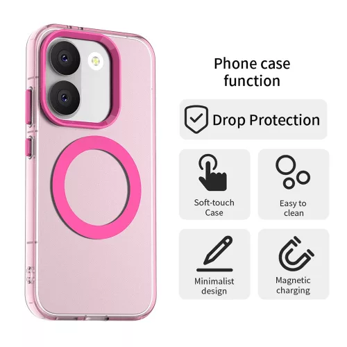 Techsuit - CandyCase MagSafe tok - Xiaomi Poco X8 Pro - Rózsaszín