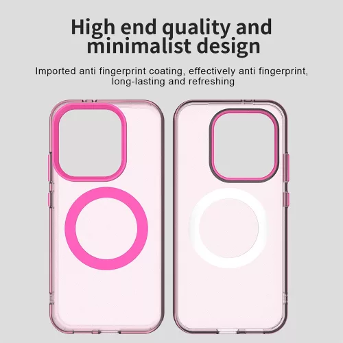 Techsuit - CandyCase MagSafe tok - Xiaomi Poco X8 Pro - Rózsaszín