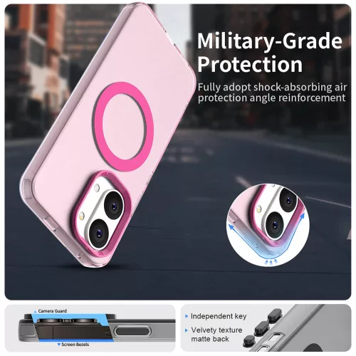 Techsuit - CandyCase MagSafe tok - Xiaomi Poco X8 Pro Max - Rózsaszín