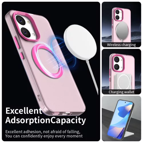Techsuit - CandyCase MagSafe tok - Xiaomi Poco X8 Pro Max - Rózsaszín
