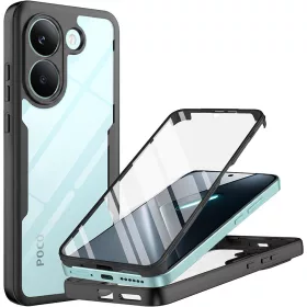   Techsuit - ColorVerse 360 Series + Screen Protector - Xiaomi Poco X8 Pro - Black