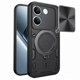   Techsuit - CamGuard Pro ütésálló tok - Xiaomi Poco X8 Pro - Fekete