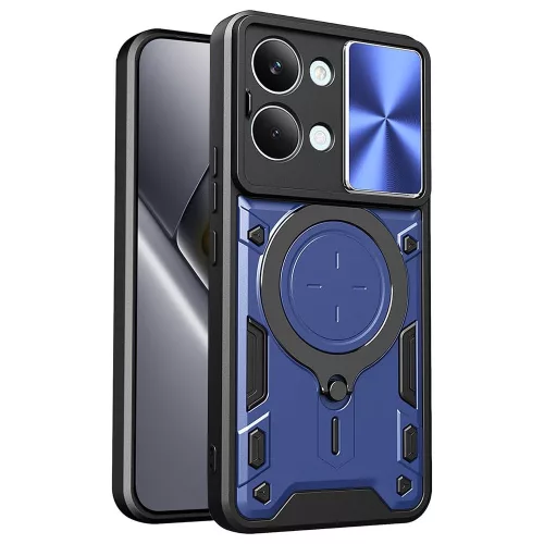 Techsuit - CamGuard Pro tok ütésálló tok - Xiaomi Poco X8 Pro Max - Kék