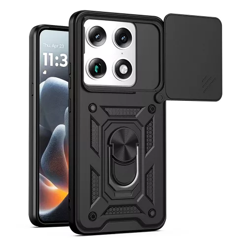 Techsuit - CamShield ütésálló tok - Motorola Signature - Fekete