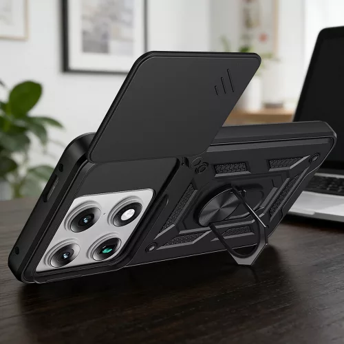 Techsuit - CamShield ütésálló tok - Motorola Signature - Fekete