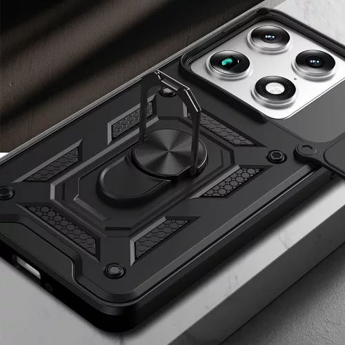Techsuit - CamShield ütésálló tok - Motorola Signature - Fekete