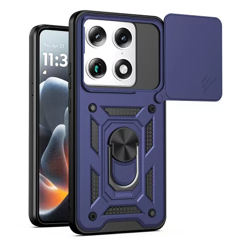 Techsuit - CamShield ütésálló tok - Motorola Signature - Kék