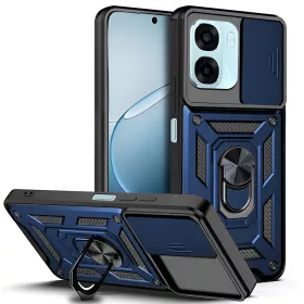   Techsuit - CamShield ütésálló tok - Oppo A6 4G / A6x 4G / A6x 5G - Kék