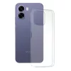 Techsuit - Clear Silicone tok - Oppo A6x 4G / A6x 5G - Átlátszó