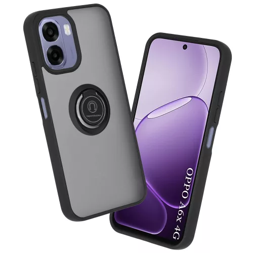 Techsuit - Glinth - Oppo A6x 4G / A6x 5G - Fekete