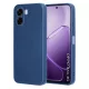 Techsuit - SoftFlex szilikon tok - Oppo A6x 4G / A6x 5G / A6k 4G - Sötétkék