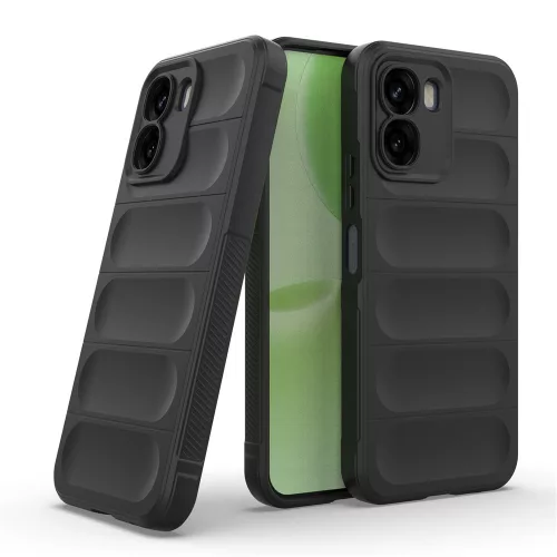 Techsuit - Magic Shield tok - Oppo A6x 4G / A6x 5G  / A6k 4G - Fekete